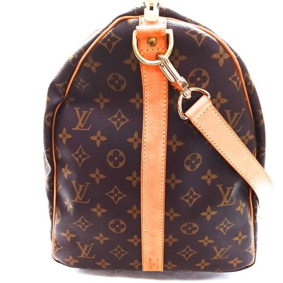Louis Vuitton LV Boston Bag Keepall 55 Brown Monogram mon-548-091925 - Picture 4 of 11